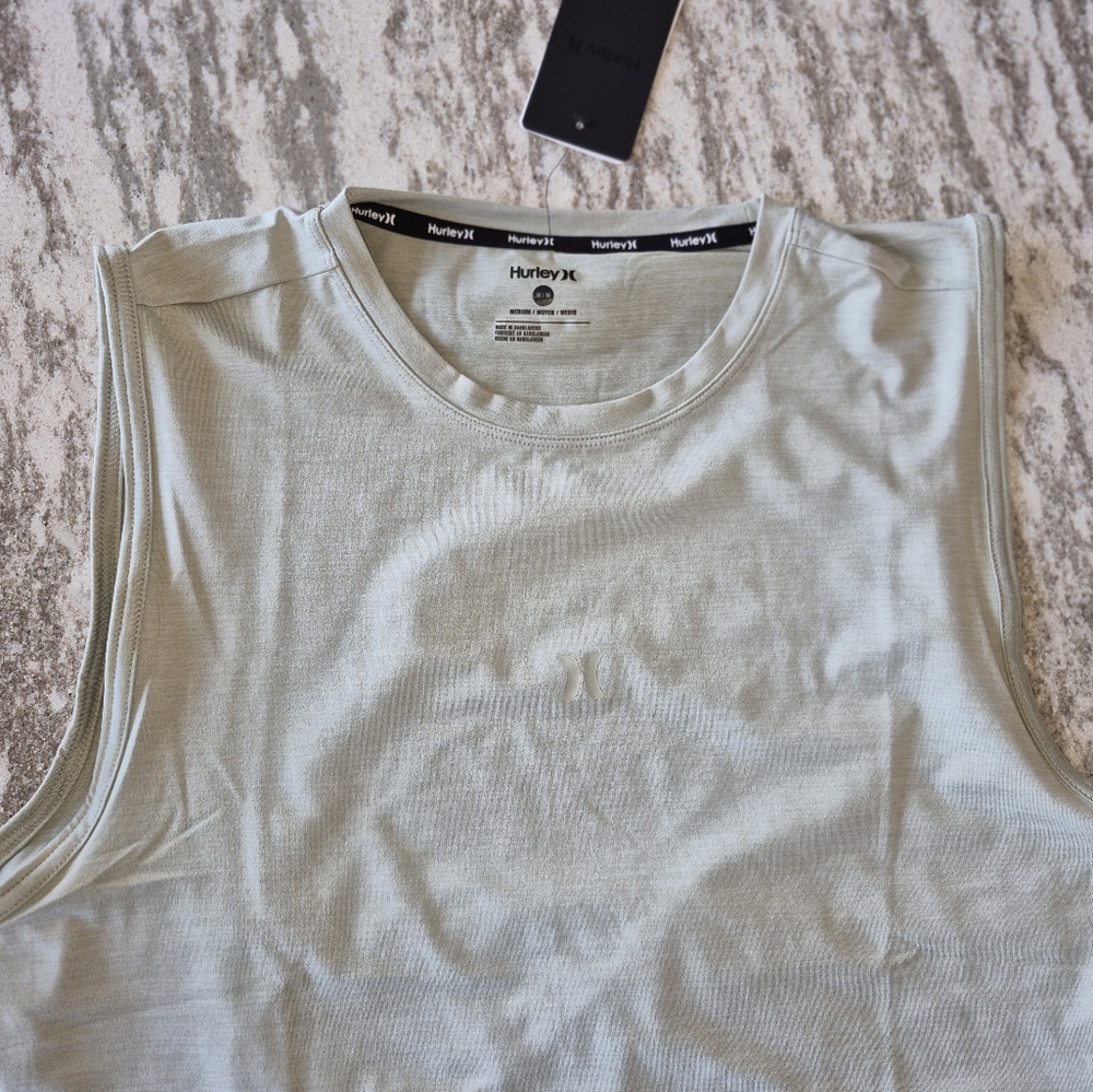 Hurley Light Gray Tank Top